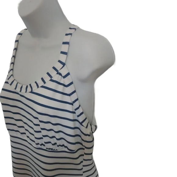 Striped Sportswear/Activewear/Swim Coverup  Dress S - Picture 4 of 9